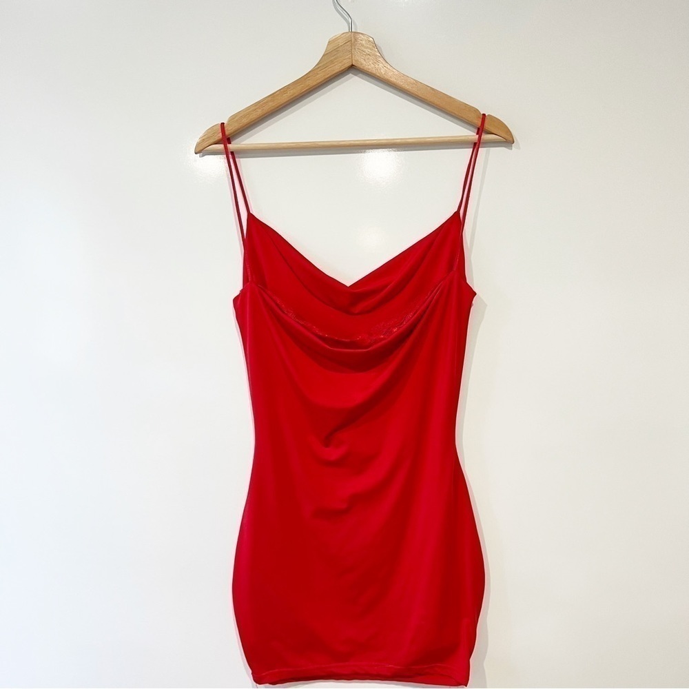 Superdown X Revolve Cowl Neck Drape Back Mini Dre… - image 7